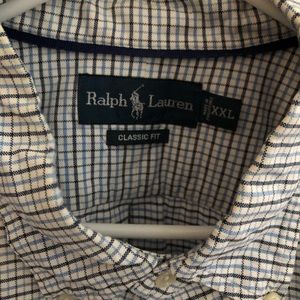 Men’s Ralph Lauren Plaid Shirt XXL